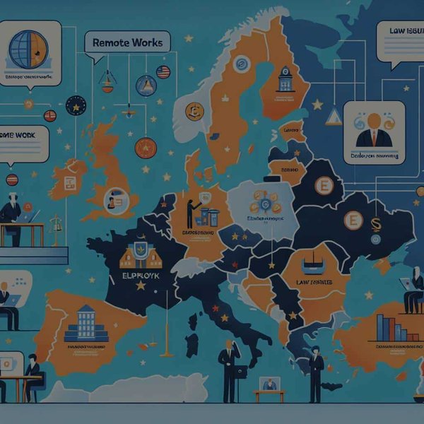 Quels sont les risques juridiques liés à l'emploi de travailleurs à distance dans différents pays de l'UE?