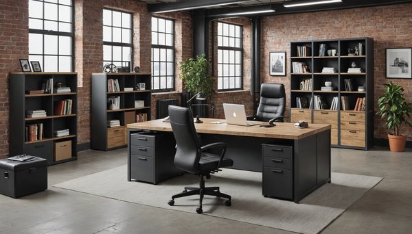 Découvrez le mobilier industriel burocase : un choix robuste pour vos bureaux professionnels